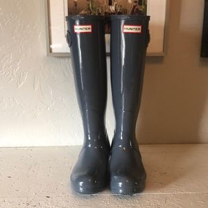 Hunter rain boots size 5